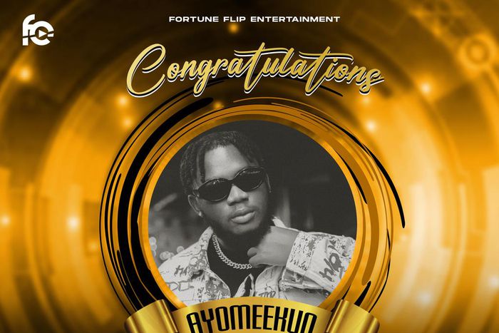 Ayomeekun emerges winner of #OpenYourFortune Music Competition by Fortune Flip Entertainment
