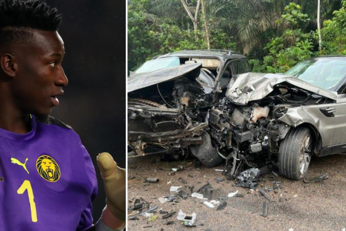 Andre Onana car accident