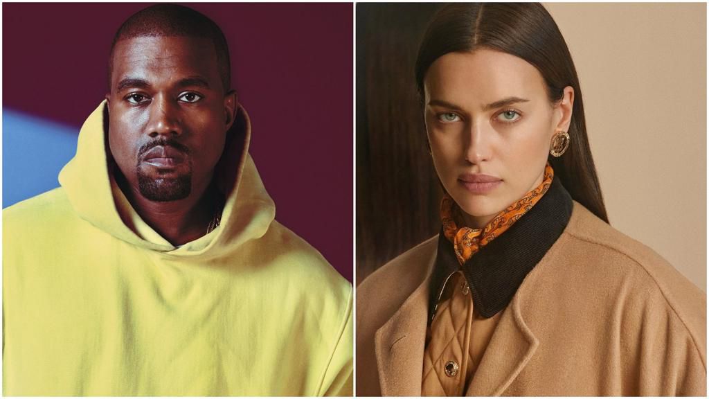 Kanye West and model Irina Shayk  [Instagram/Irina Shayk]