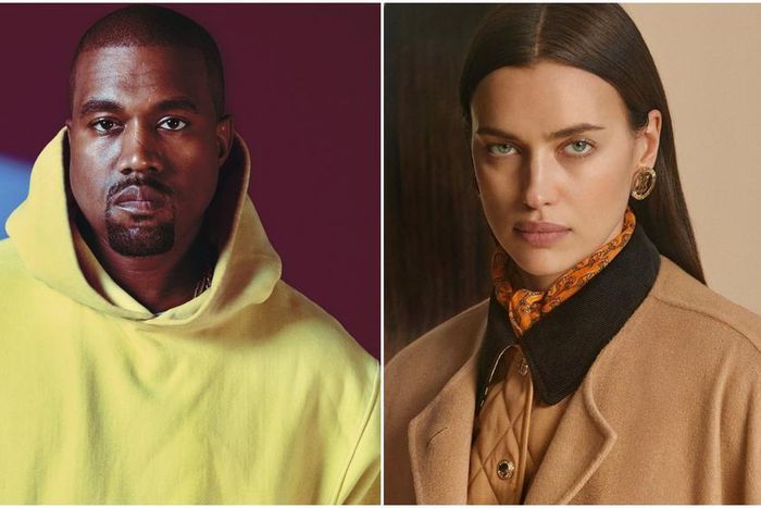 Kanye West and model Irina Shayk  [Instagram/Irina Shayk]