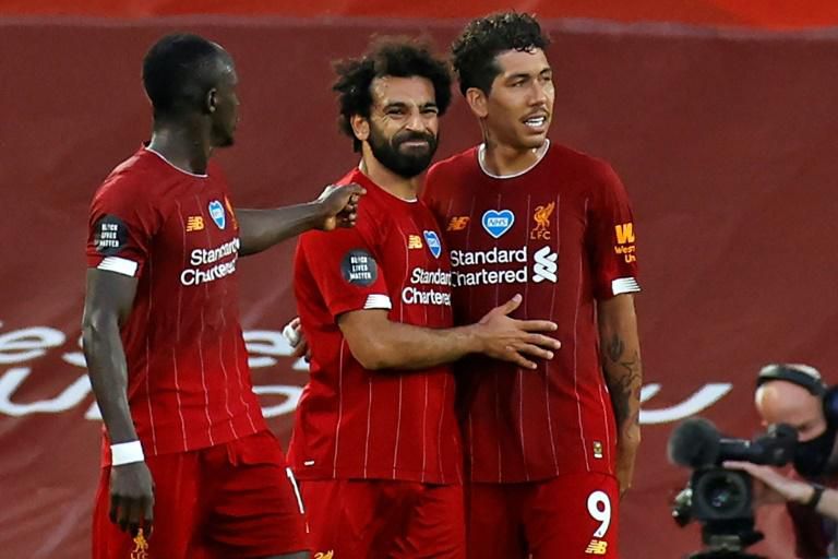 Sadio Mane (left), Mohamed Salah and Roberto Firmino have formed a blistering front three over the past three seasons