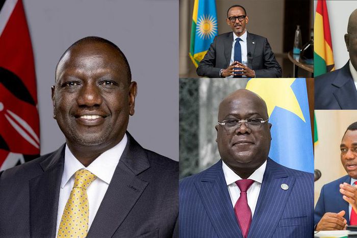 Collage of African leaders