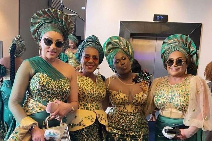 A cross section of Nigerian celebrities present at Rita Dominic's wedding in Owerri [SamuelSmith]