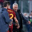 Jose Mourinho and hat-trick hero Nicolo Zaniolo (IMAGO / Uk Sports Pics Ltd)
