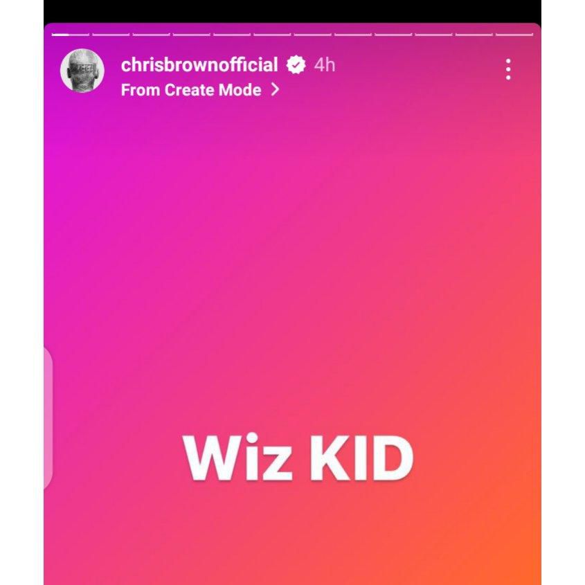 Chris Brown to feature Wizkid in new album Breezy