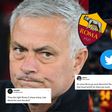 Fans have slammed Jose Mourinho on social media following Roma's 2-2 draw at home to Hellas Verona
