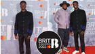 Bukayo Saka and Ian Wright were in attendance at the BRIT Awards at London's O2 Arena on Tuesday night