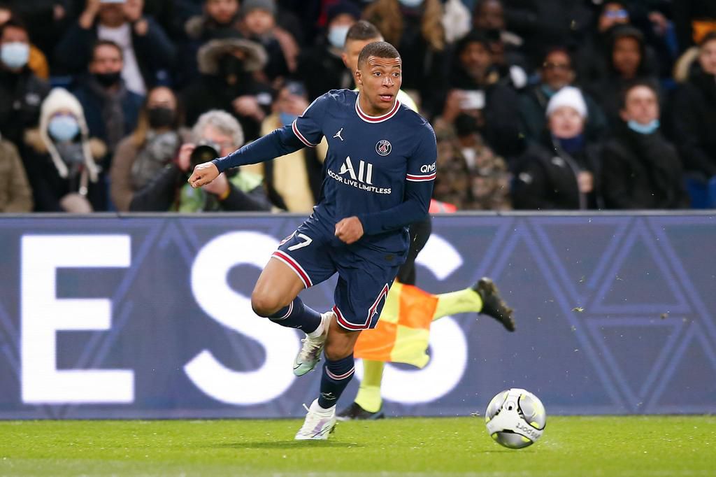 PSG star Kylian Mbappe