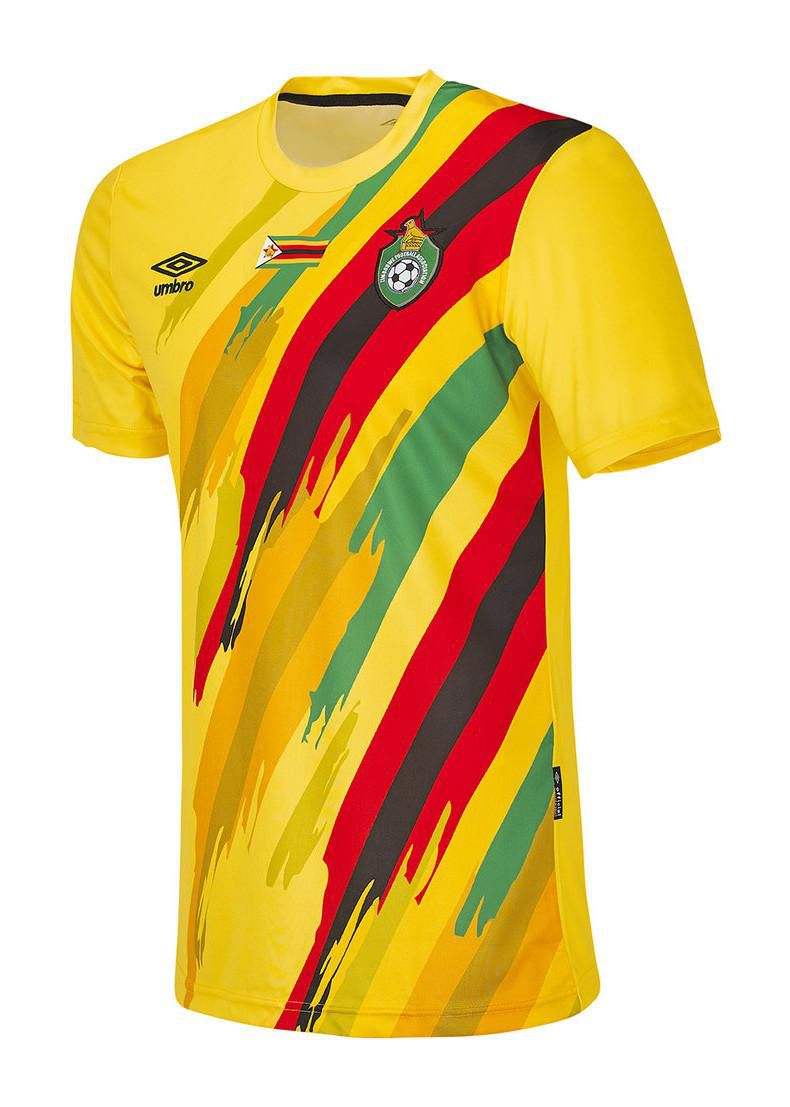 Zimbabwe AFCON Umbro home jersey