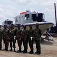 Cross section of senior navy officers during the launch of five units of 922m ballistic gunboat built by the Navy Shipyard Limited in Port Harcourt on Thursday, August 25, 2022. [NAN]