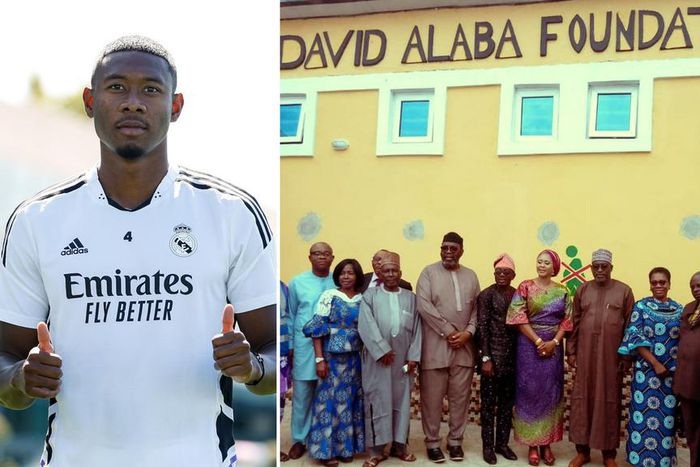 Real Madrid star David Alaba splashes millions to build toilets in Ogun State
