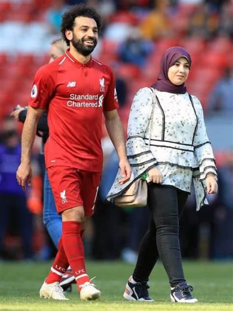 Mo Salah and his wife