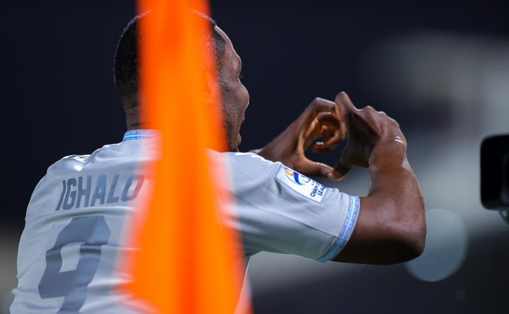 Ighalo has now scored two goals in as many matches in the AFC Champions League.
