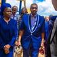 Pastor Enoch Adeboye (R), the General Overseer, RCCG, and Pastor Olutoyin Oyebamiji (L) of Chapel of Mercy, Jos.