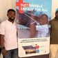 L-R: Babayemi Oluwafemi Area Manager, Sango Ota; Kola Osinowo, CEO, Baobab+ Nigeria and Kolawole Oguntuase, Head of Business Development during the launch of Baobab+ Pay As You Go  Solar in Sango Ota, Ogun State recently