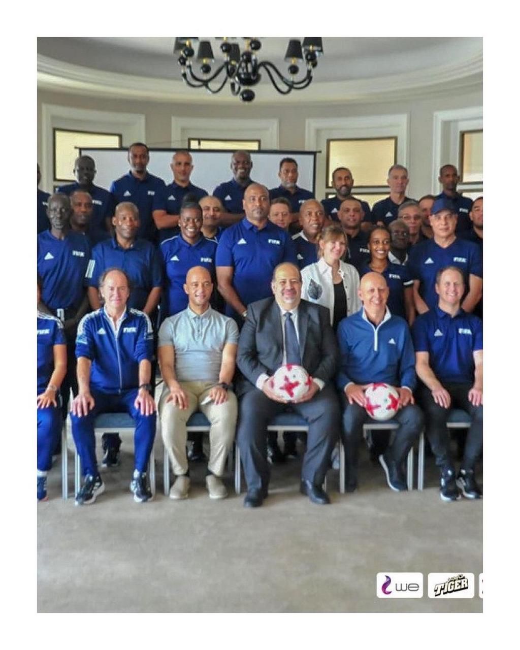 Austin Eguavoen celebrates brilliant 3 days at Technical Directors Seminar in Egypt