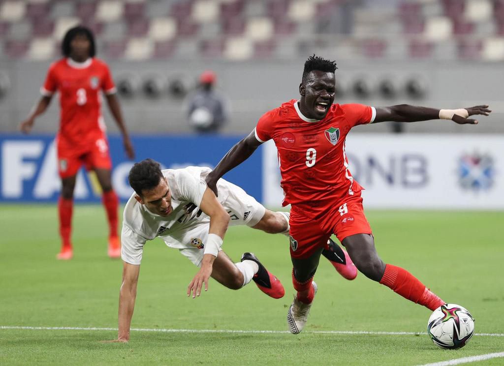 Mohamed Abdelrahman shoulders the goalscoring burden for Sudan