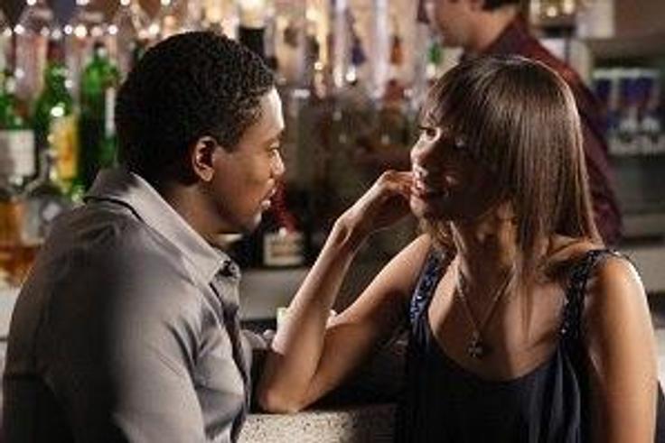 Couple talking