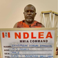 Suspected drug trafficker, Ehiarimwiam Osaromo, arrested by the NDLEA in Lagos. [Twitter:NDLEA]