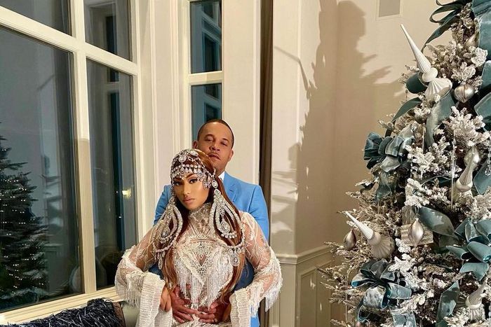 Nicki Minaj and her hubby Kenneth Petty [Instagram/NickiMinaj]
