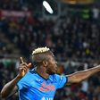 Napoli's Victor Osimhen thought his offside goal should have stood at Roma