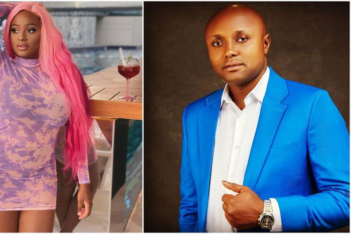 Nigerian disc jockey, Cuppy and Davido's aide, Israel DMW [Instagram/CuppyMusic] [Instagram/IsraelDMW]