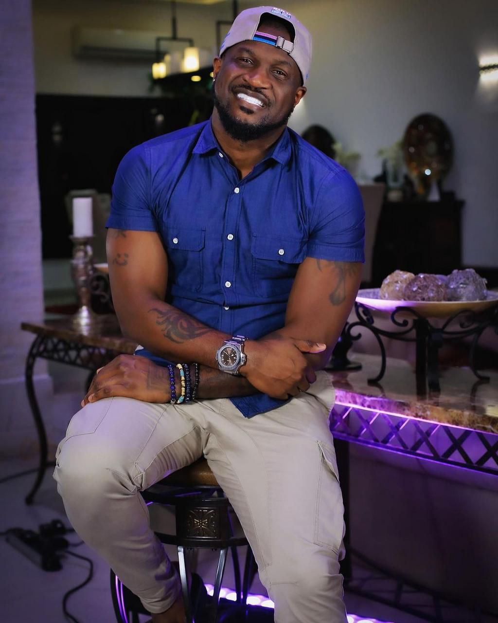 Nigerian singer Peter Okoye [Instagram/PeterPSquare]