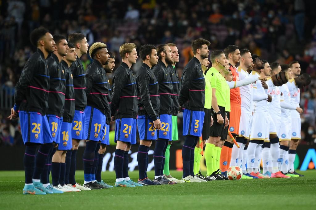 There is all to play for in Naples next week when these two meet again for the second leg.