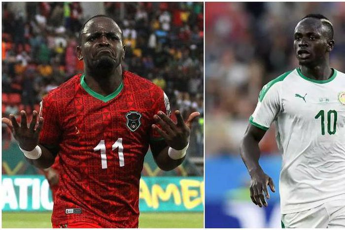Malawi's Gabadinho and Sadio Mane of Senegal will go head-to-head later today.