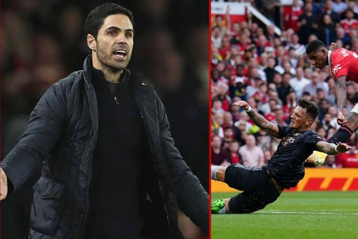 Arteta was not pleased with his Arsenal team following the defeat to Manchester United