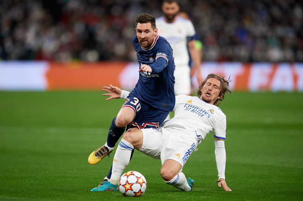 Messi was not at his best as Real Madrid knocked out PSG from the Champions League