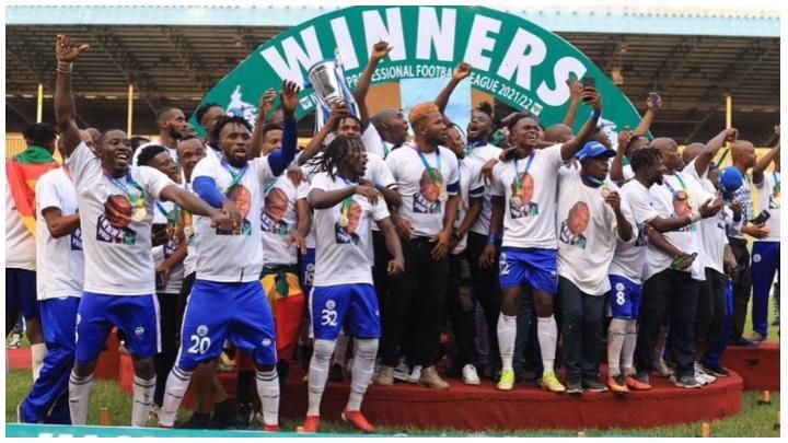 NPFL champions,  Rivers United.