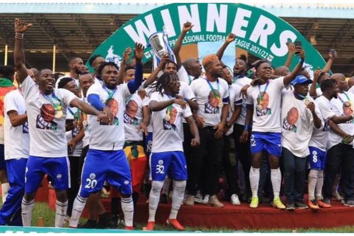 NPFL champions,  Rivers United.