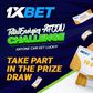 Fabulous prizes at 1xBet through the Total Energies AFCON promotion.