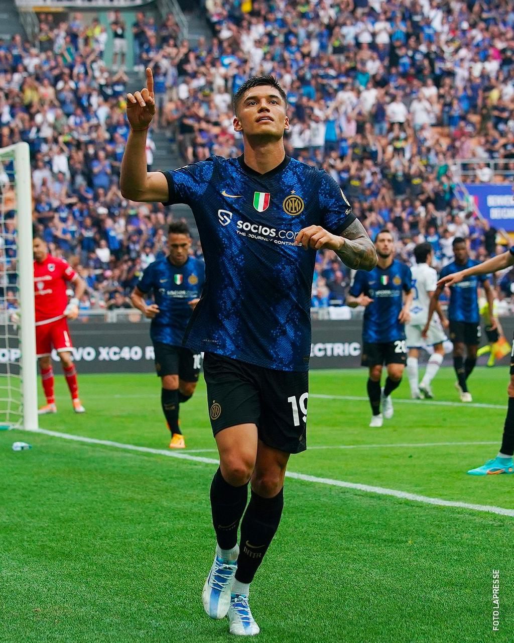Correa scored a brace for Inter in their win against Sampdoria