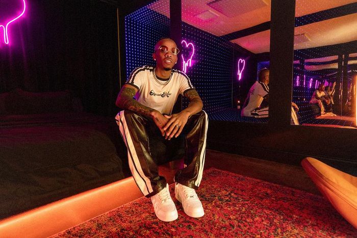 Tekno's new collection with Boohooman [pause]