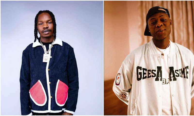 Marlian records founder Naira Marley and his signee Mohbad [Instagram/NairaMarley] [Instagram/Mohbad]