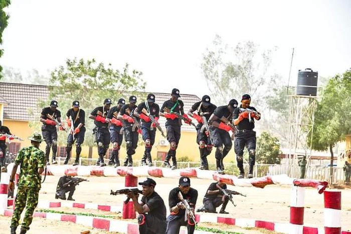 Drug war: 650 NDLEA officers graduate from Army training school. [Twitter:NDLEA]