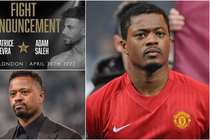 Patrice Evra is set for boxing fight against Adam Saleh