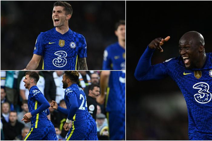 Lukaku received praise after Chelsea beat Leeds United 3-0