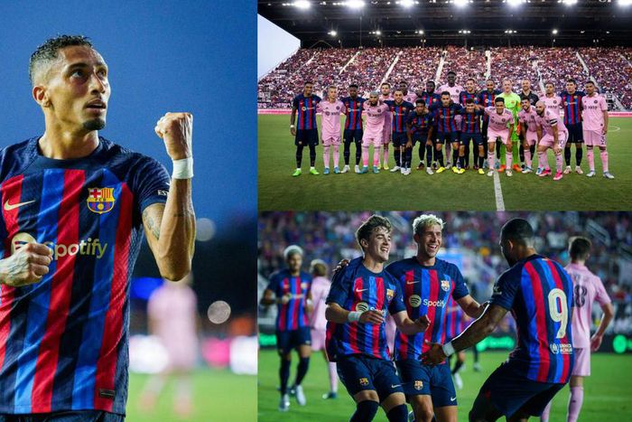 Watch Barcelona beat down Inter Miami 6-0 in pre-season fixture [Video]
