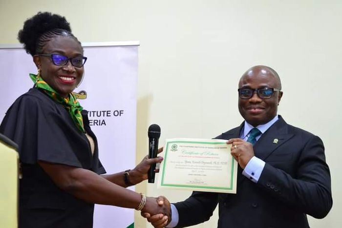 Kenneth Opara emerges 22nd President of CIBN. [authorityngr]