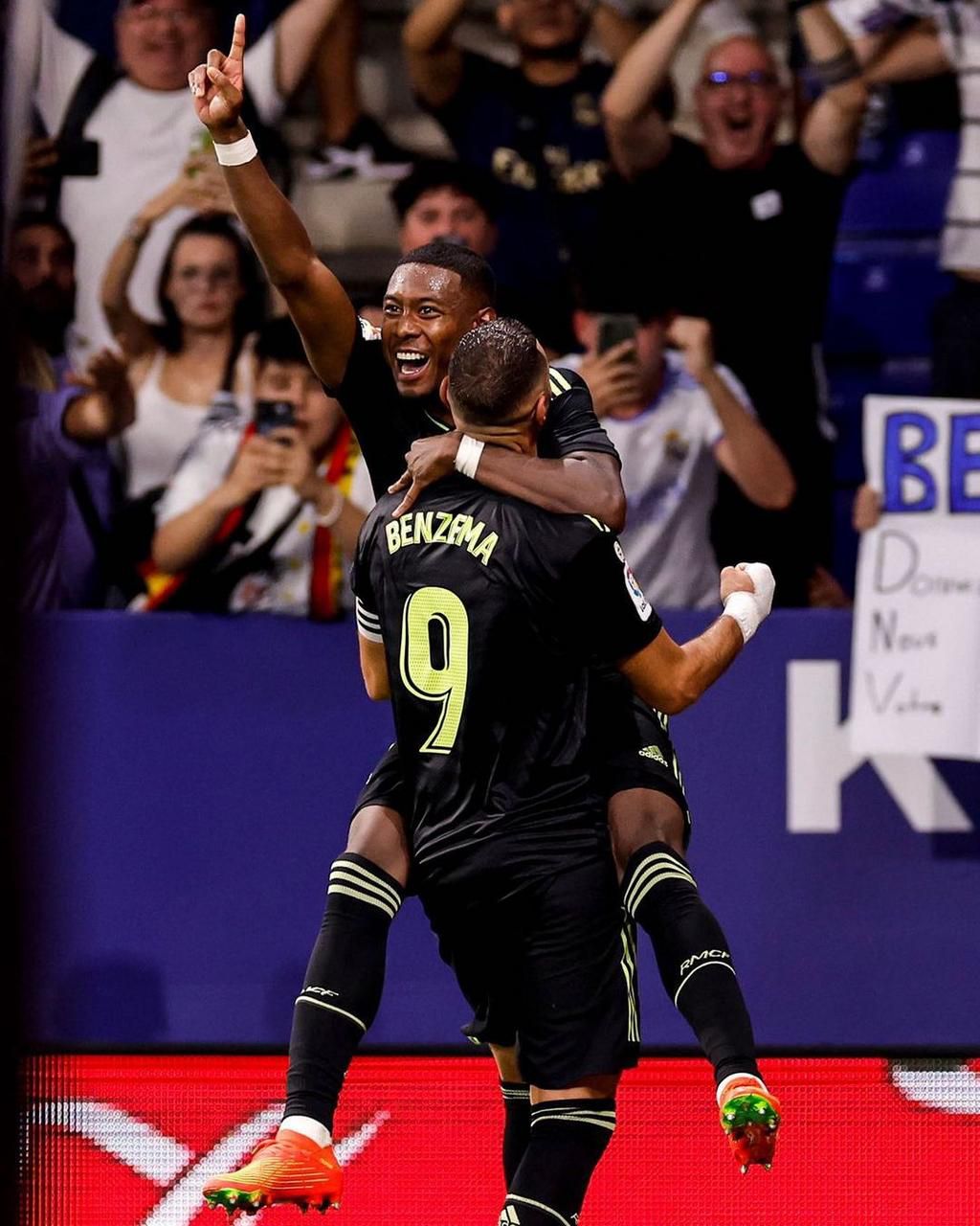 Benzema responded to the hype after Lewandowski's performance with a brace of his