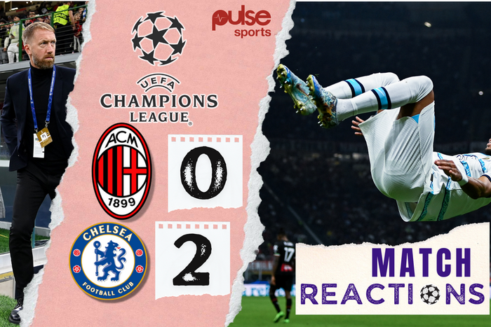 Chelsea defeated AC Milan 2-0 in the UCL on Tuesday night