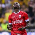 Alhassan Yusuf starred for Royal Antwerp against Leuven