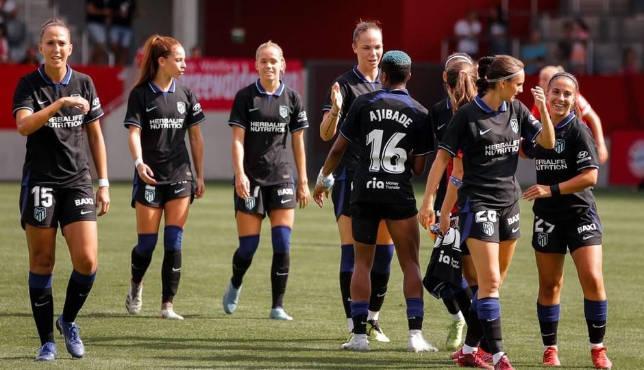 Watch Rasheedat Ajibade score for Atletico Madrid against Bayern Munich