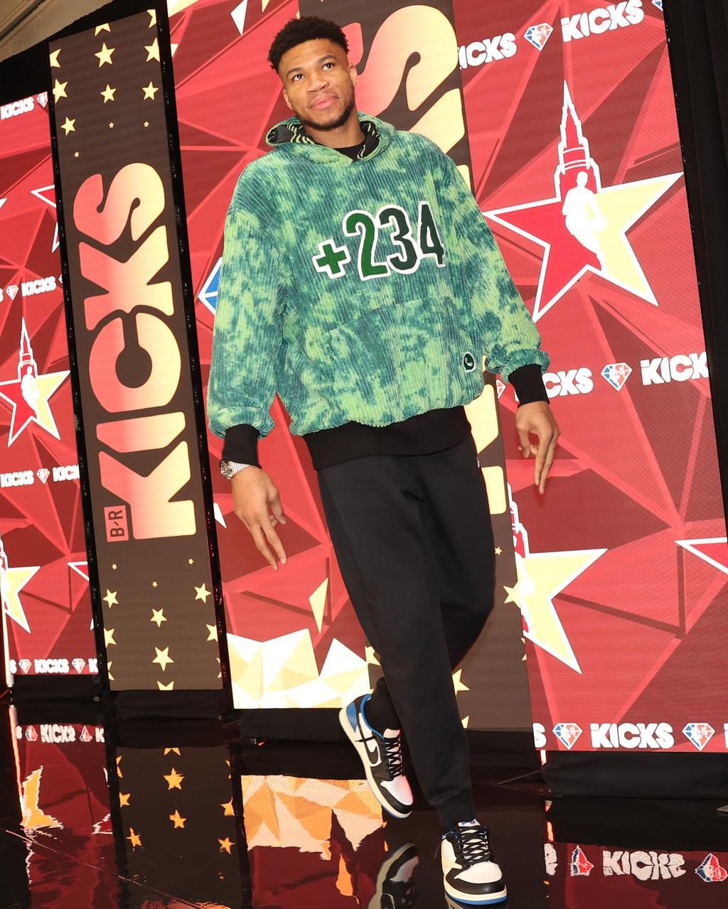 Giannis Antetokounmpo Hoodie at the NBA All Star Game