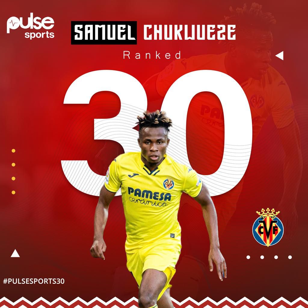 Samuel Chukwueze is PulseSPORTS30 #30