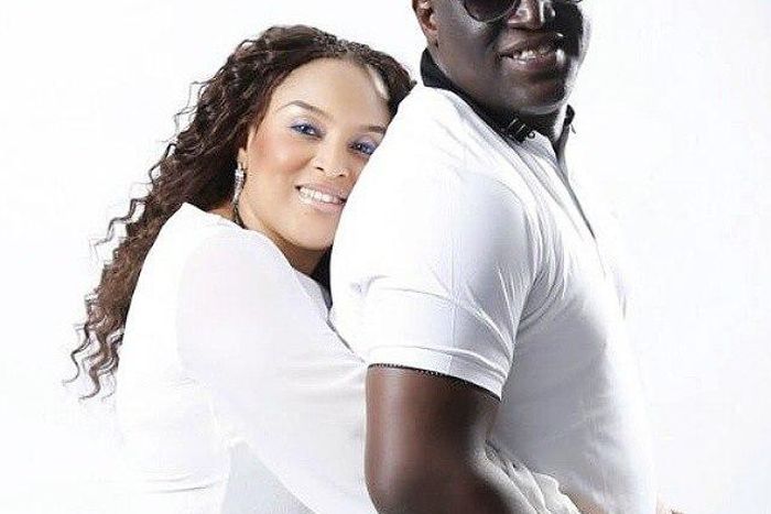 Sammy Okposo and wife, Ozioma
