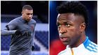 Kylian Mbappe and Vinicius Jr